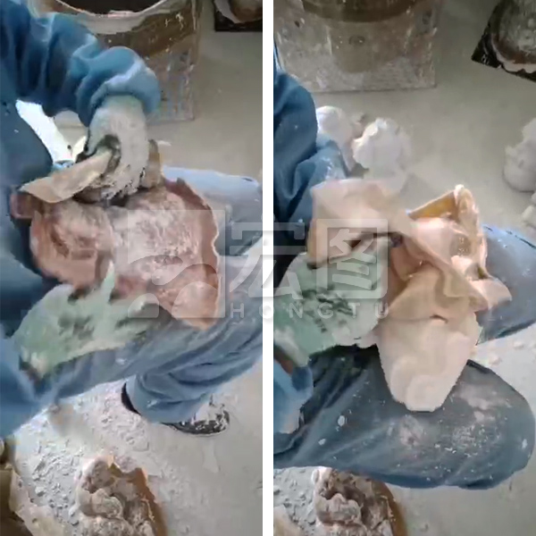 石膏娃娃硅胶模具脱模米兰足球俱乐部官网首页