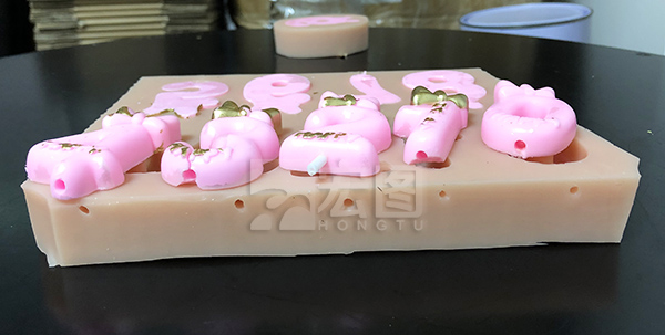 蜡烛硅胶模具插孔