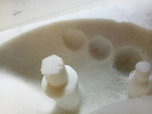 攀岩石硅胶模具细节