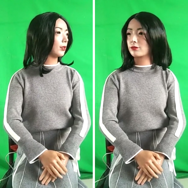 机器人硅胶外皮左右摆动