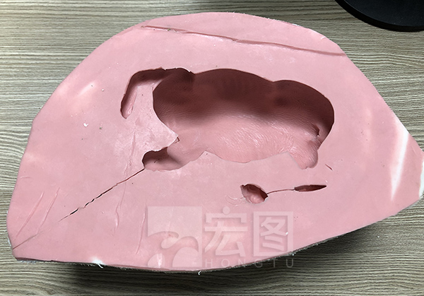 仿真水牛摆件硅胶模具